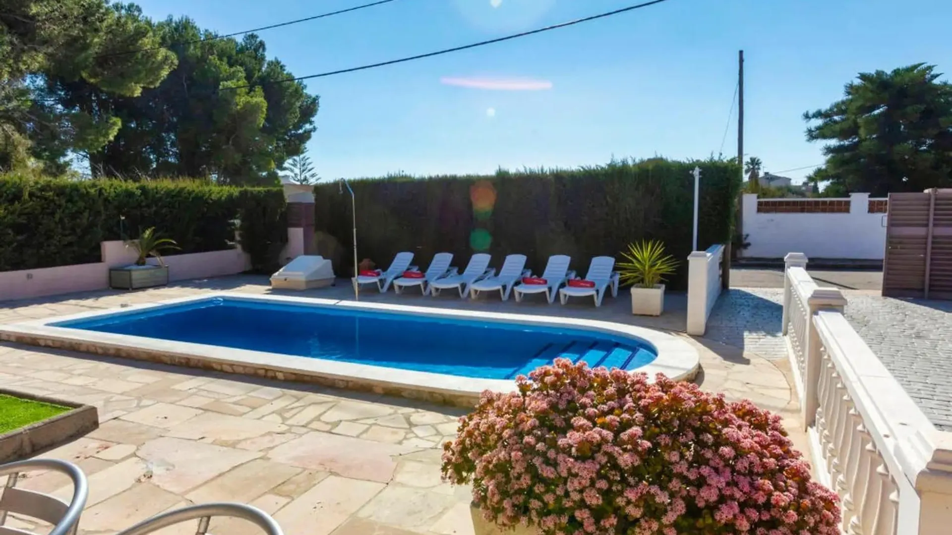 Villa En L'Ametlla De Mar Para 8 Con Piscina Privada Y Aire Acondicionado - Hisp-217-215 0*,