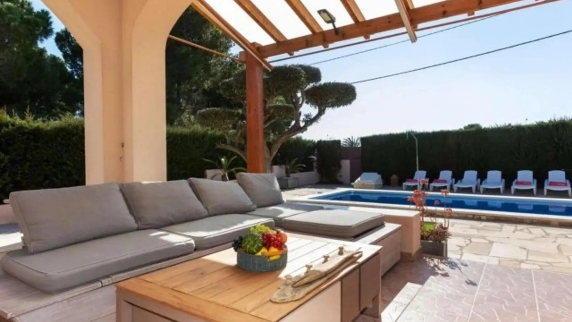 Villa En L'Ametlla De Mar Para 8 Con Piscina Privada Y Aire Acondicionado - Hisp-217-215