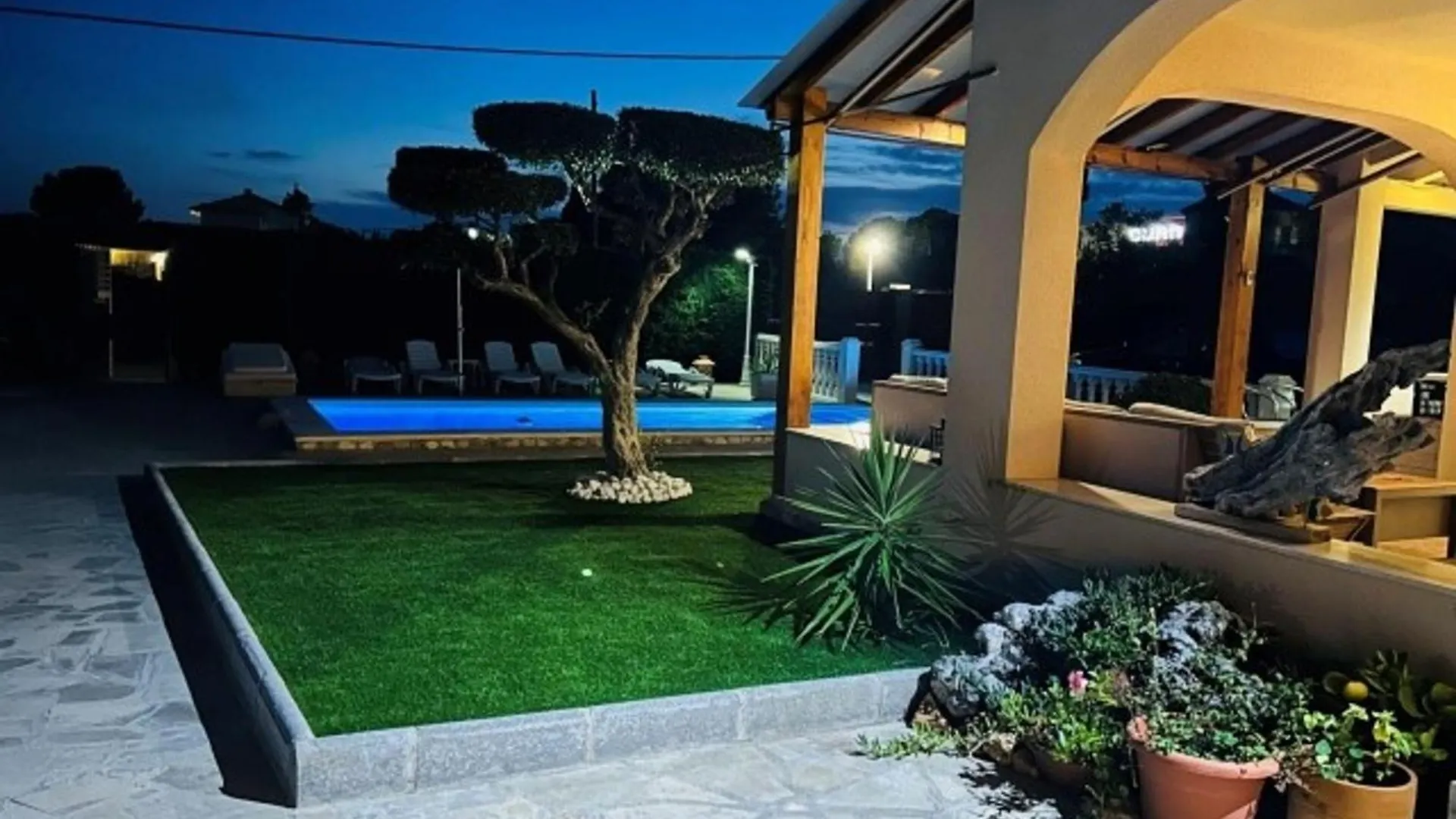 Villa En L'Ametlla De Mar Para 8 Con Piscina Privada Y Aire Acondicionado - Hisp-217-215